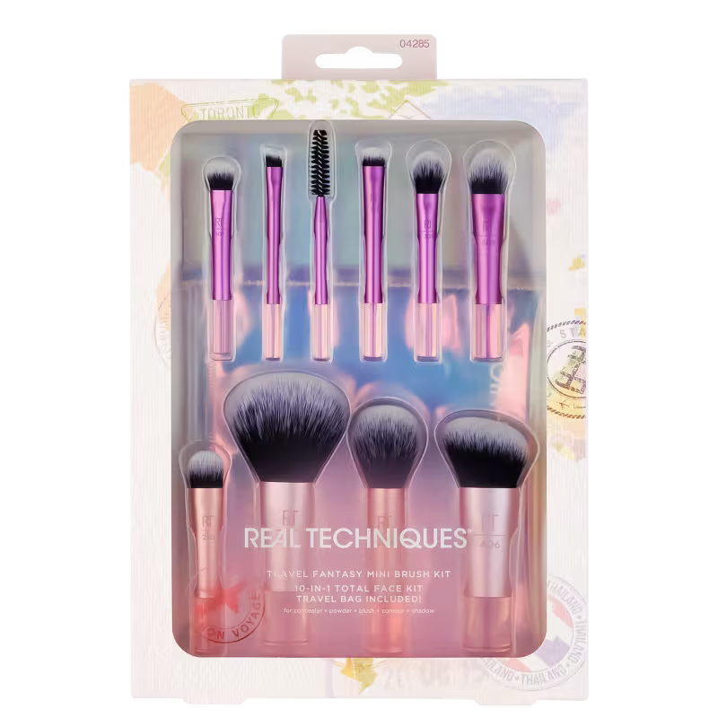 Kit de Pincéis Travel Fantasy Mini Brush (11 Produtos)
